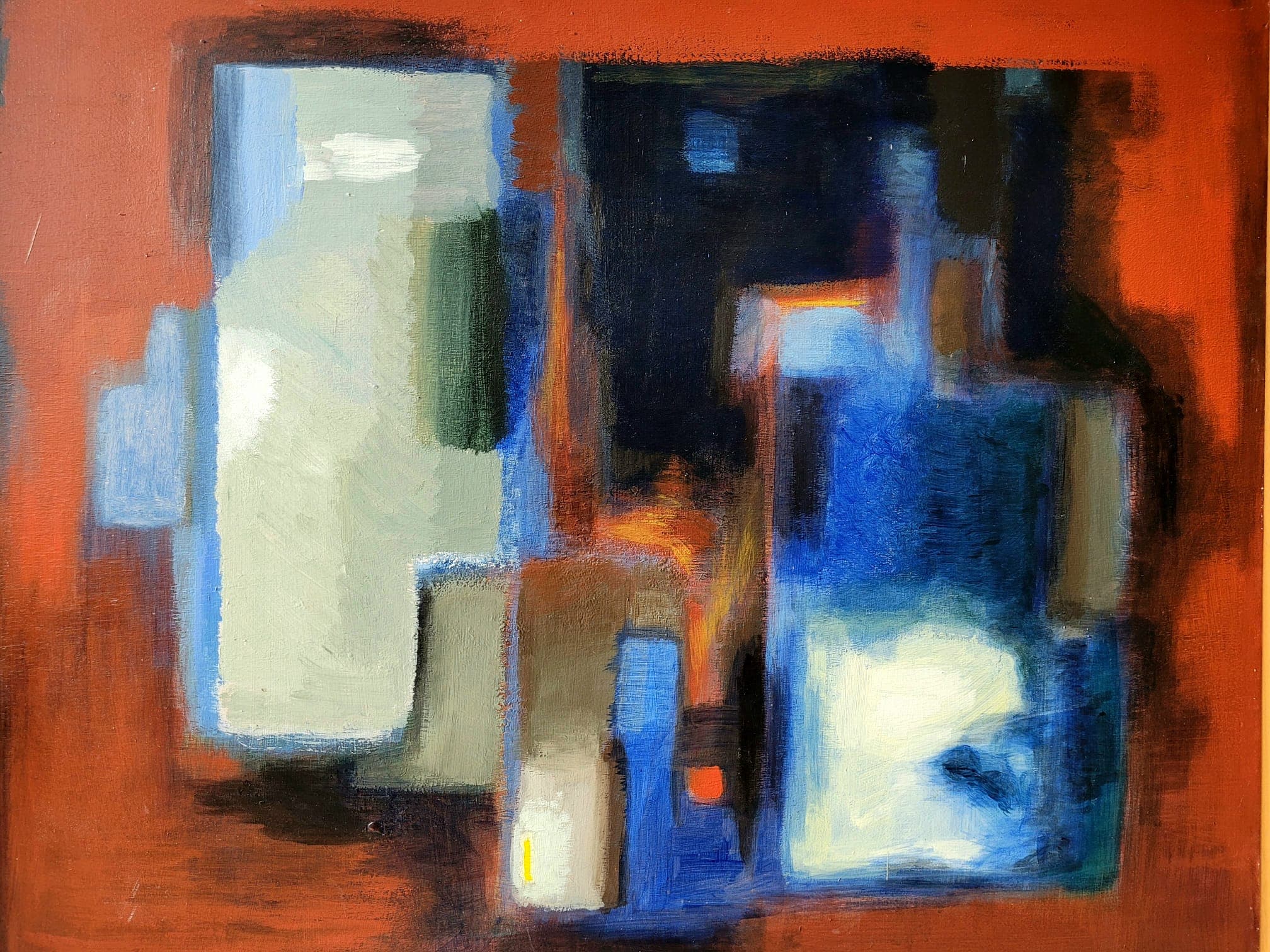 Grand format abstrait pour Liberty Art Exposition